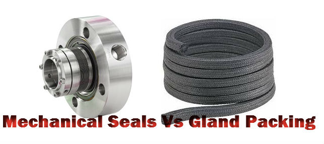 WHAT IS THE DIFFERENCE BETWEEN MECHANICAL SEAL AND GLAND PACKING?