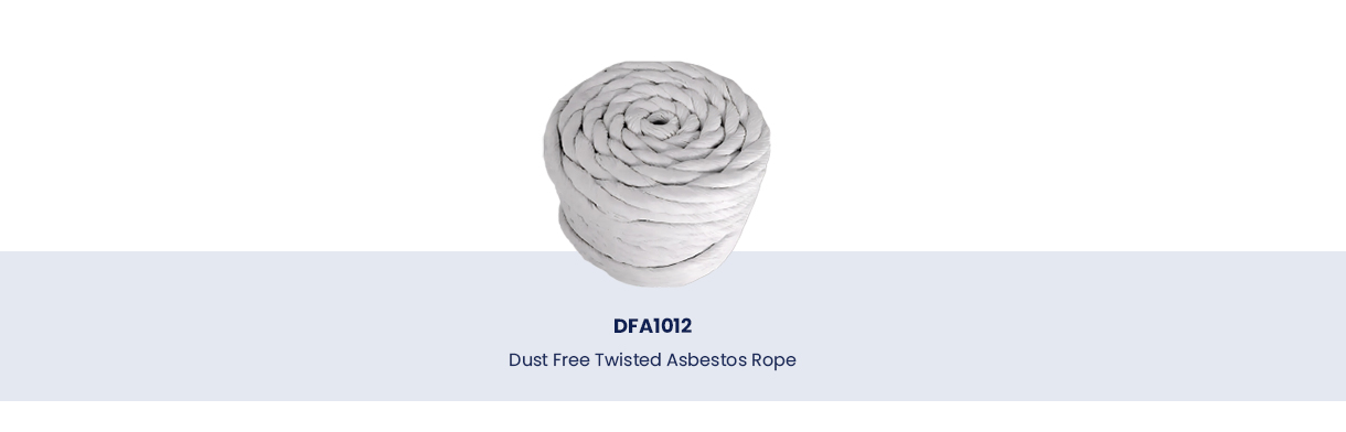 Dust Free Twisted Asbestos Rope