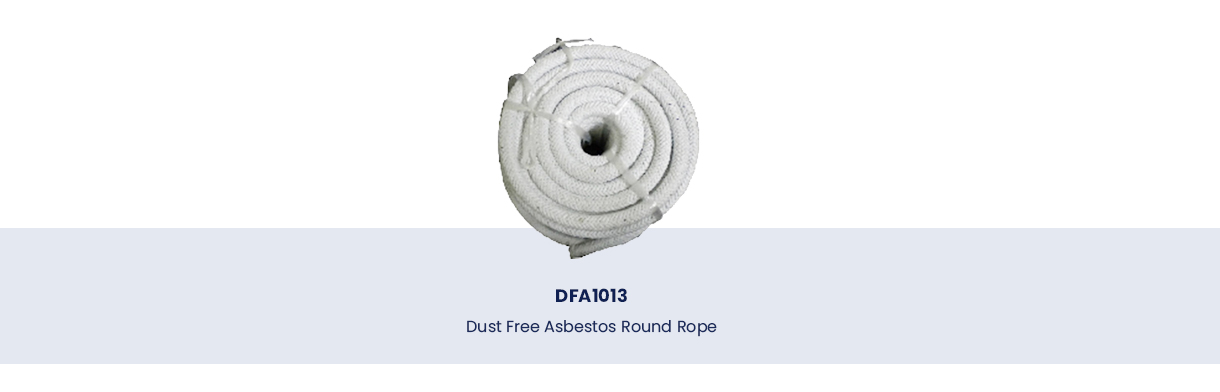 Dust Free Asbestos Round Rope