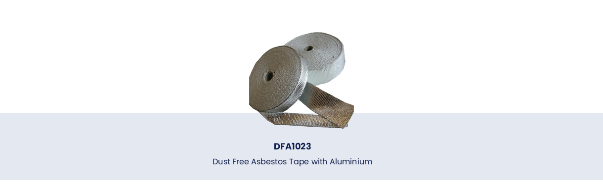 Dust Free Asbestos Tape with Aluminium