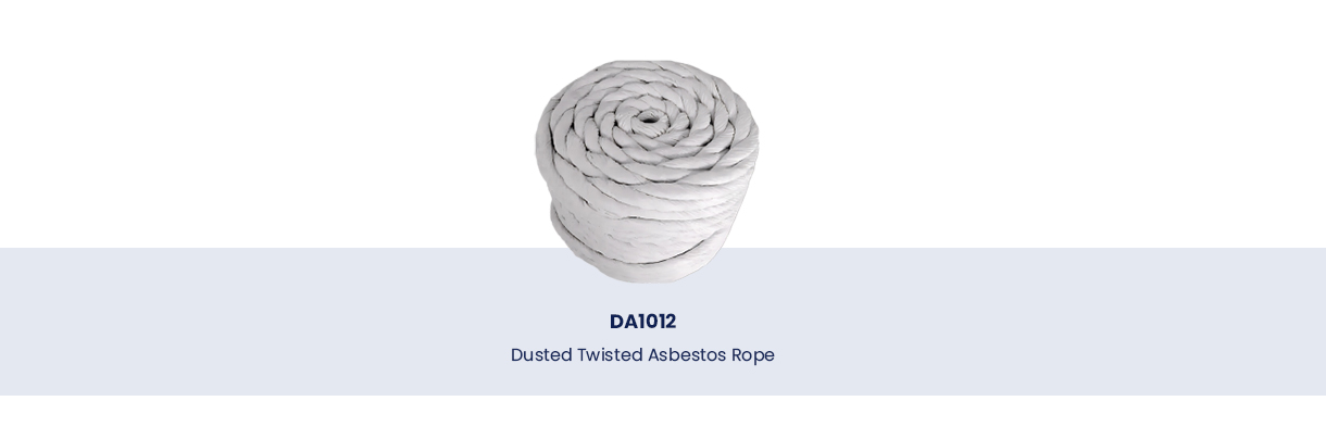 Dusted Twisted Asbestos Rope