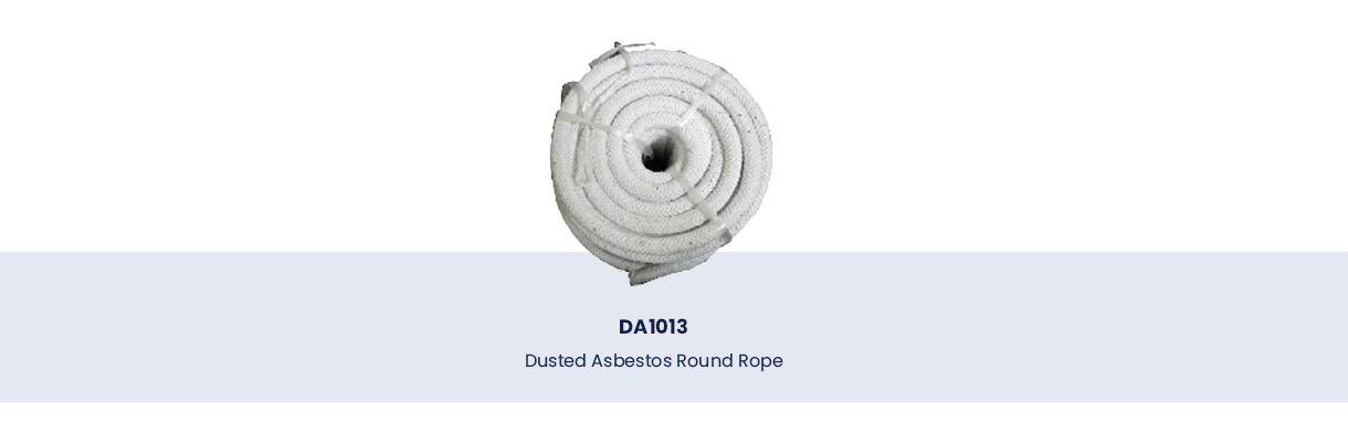 Dusted Asbestos Round Rope