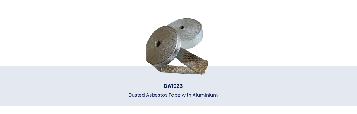 Dusted Asbestos Tape with Aluminium