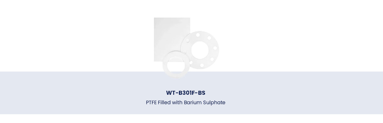 PTFE Filled with Barium Sulphate